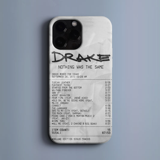 'Concert Ticket for DRAKE' Tasarım Telefon Kılıfı