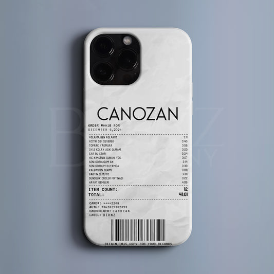 'Concert Ticket for Canozan' Tasarım Telefon Kılıfı BERNZ COMPANY