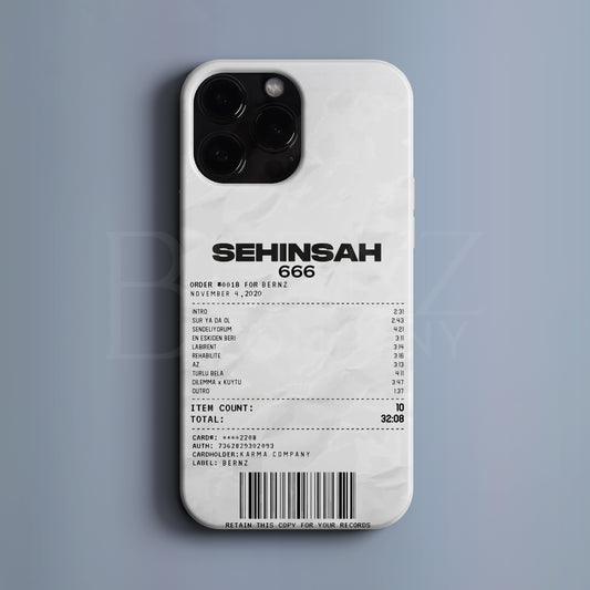 'Concert Ticket for Şehinşah' Tasarım Telefon Kılıfı