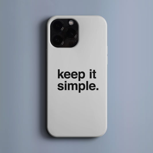 'Keep it simple: Soft' Tasarım BERNZ COMPANY