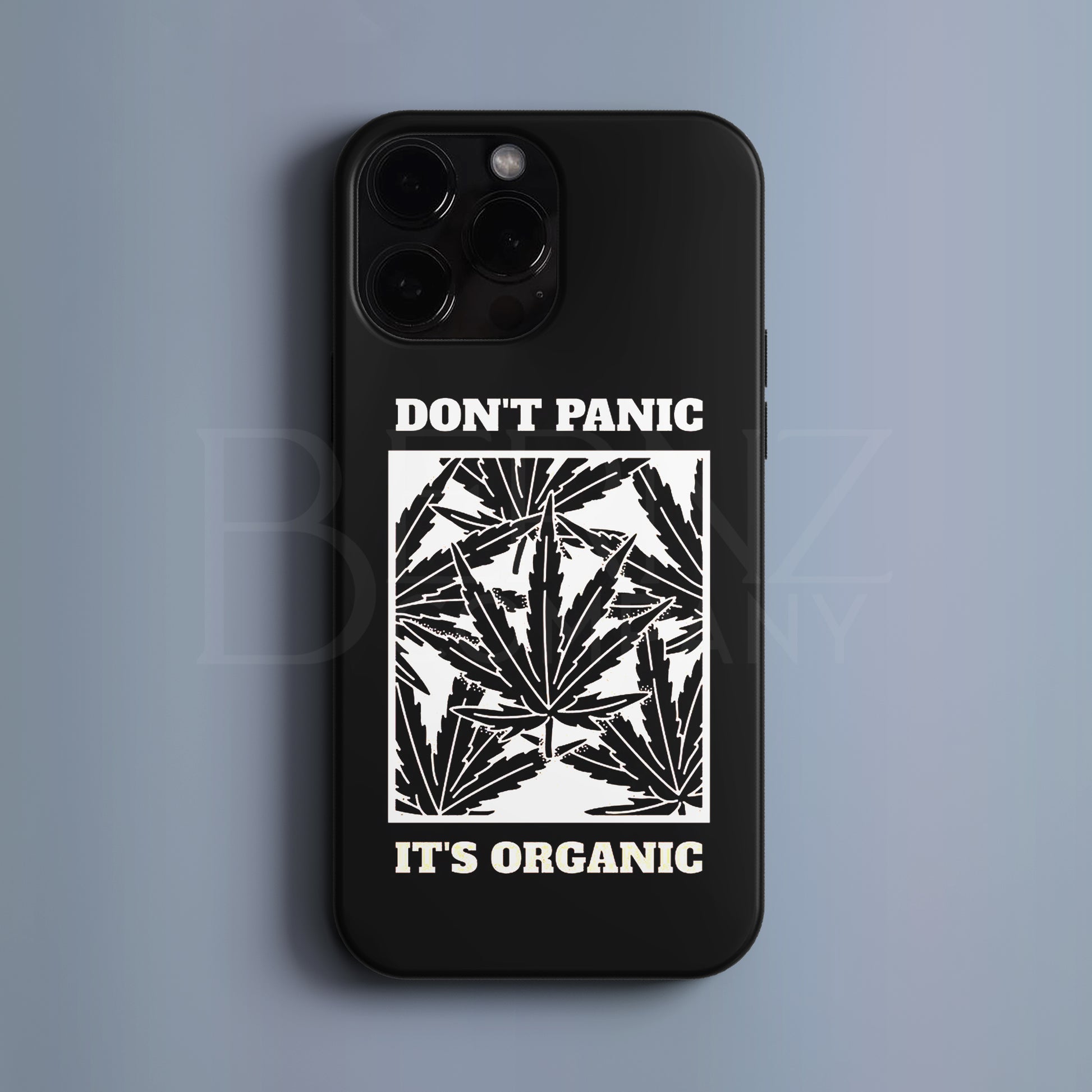 'Don't Panic, It's Organic' Tasarım Telefon Kılıfı BERNZ COMPANY