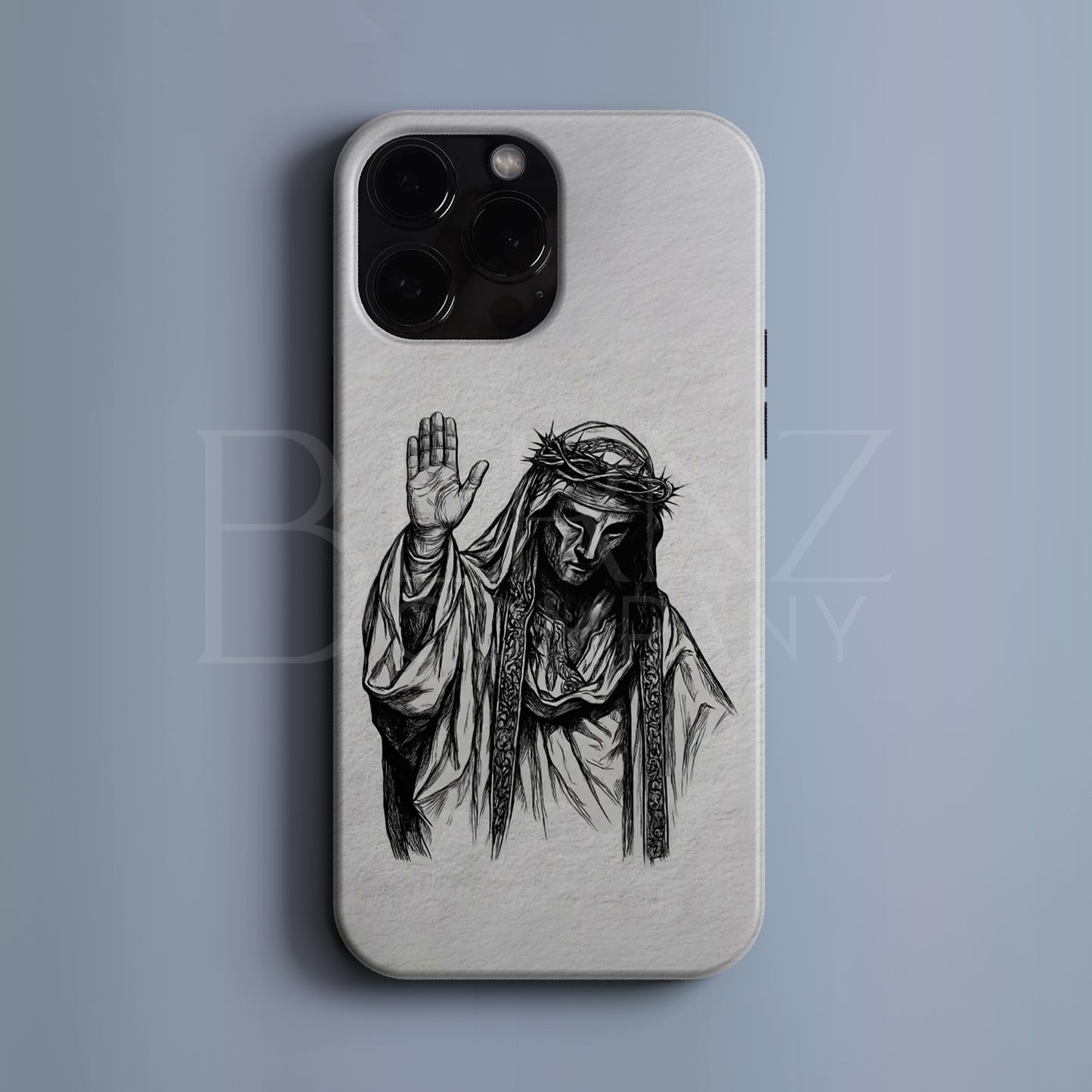 BERNZ "Jesus Christ Portrait" Tasarım Telefon Kılıfı – Art Serisi