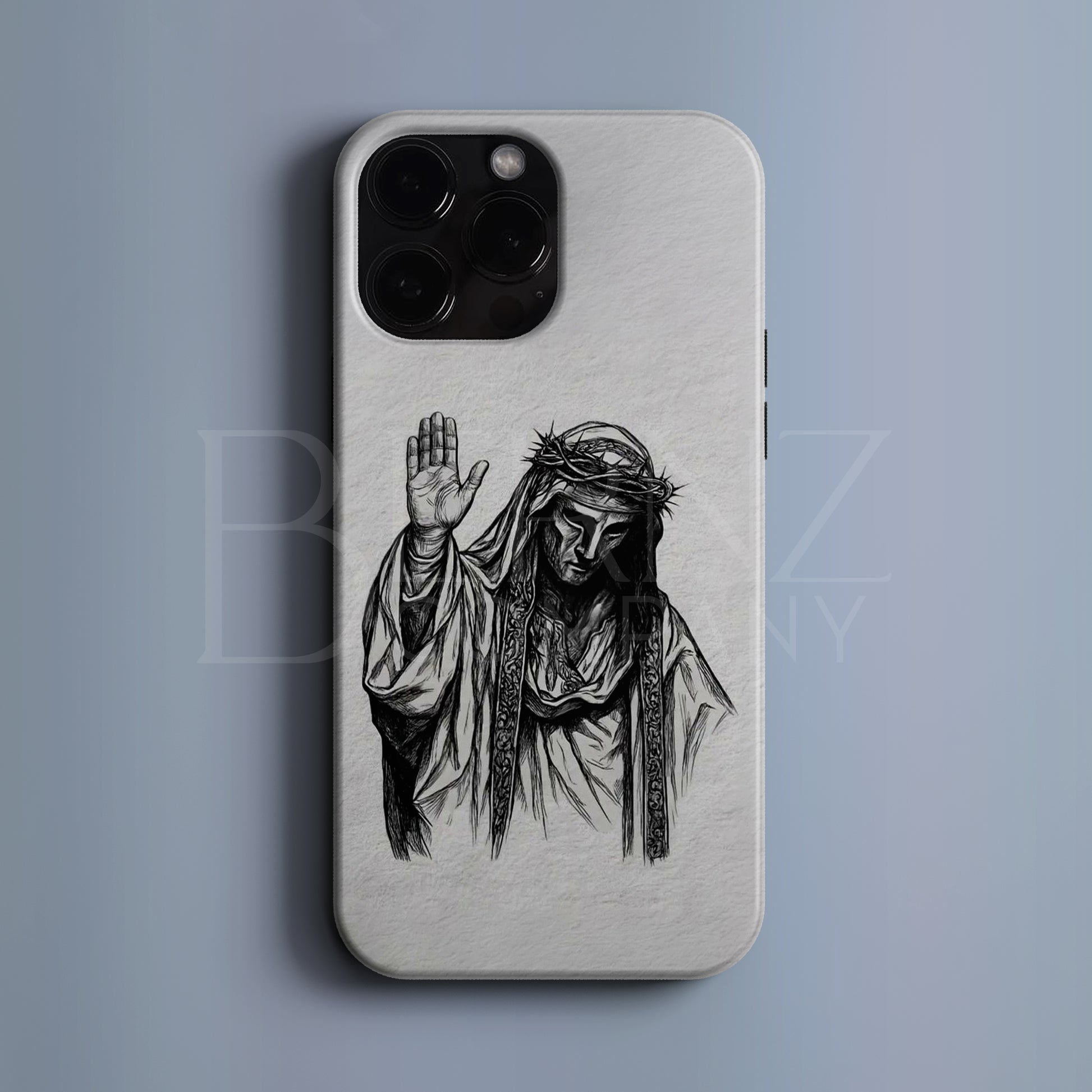 BERNZ "Jesus Christ Portrait" Tasarım Telefon Kılıfı – Art Serisi