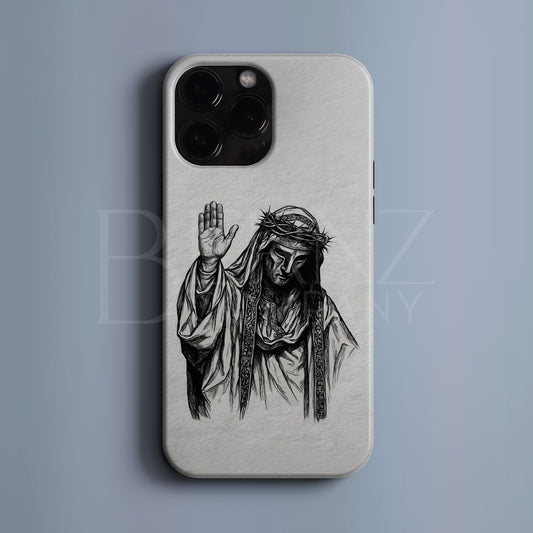 BERNZ "Jesus Christ Portrait" Tasarım Telefon Kılıfı – Art Serisi