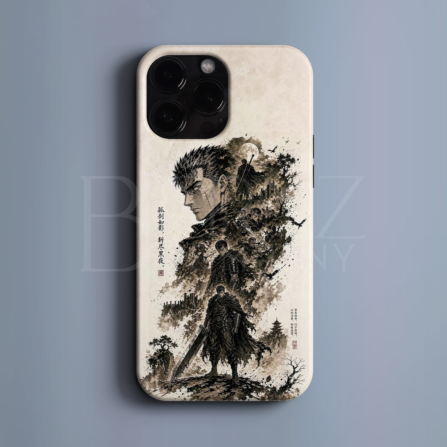 BERNZ "Berserk Warrior" Tasarım Telefon Kılıfı – BERSERK SERİSİ
