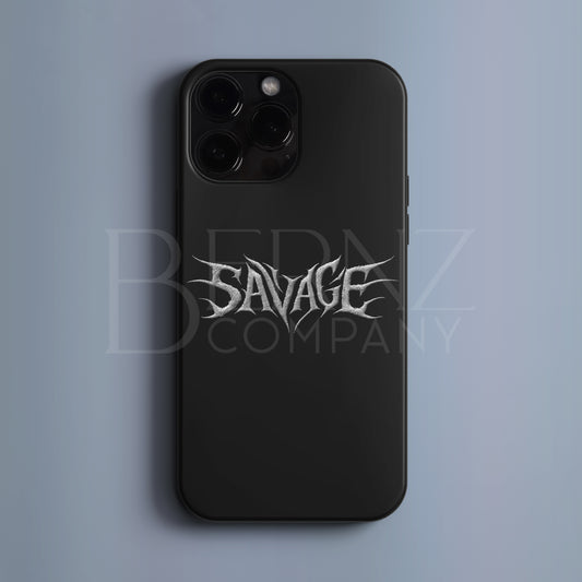 BERNZ "Savage Typography" Tasarım Telefon Kılıfı – BERSERK SERİSİ