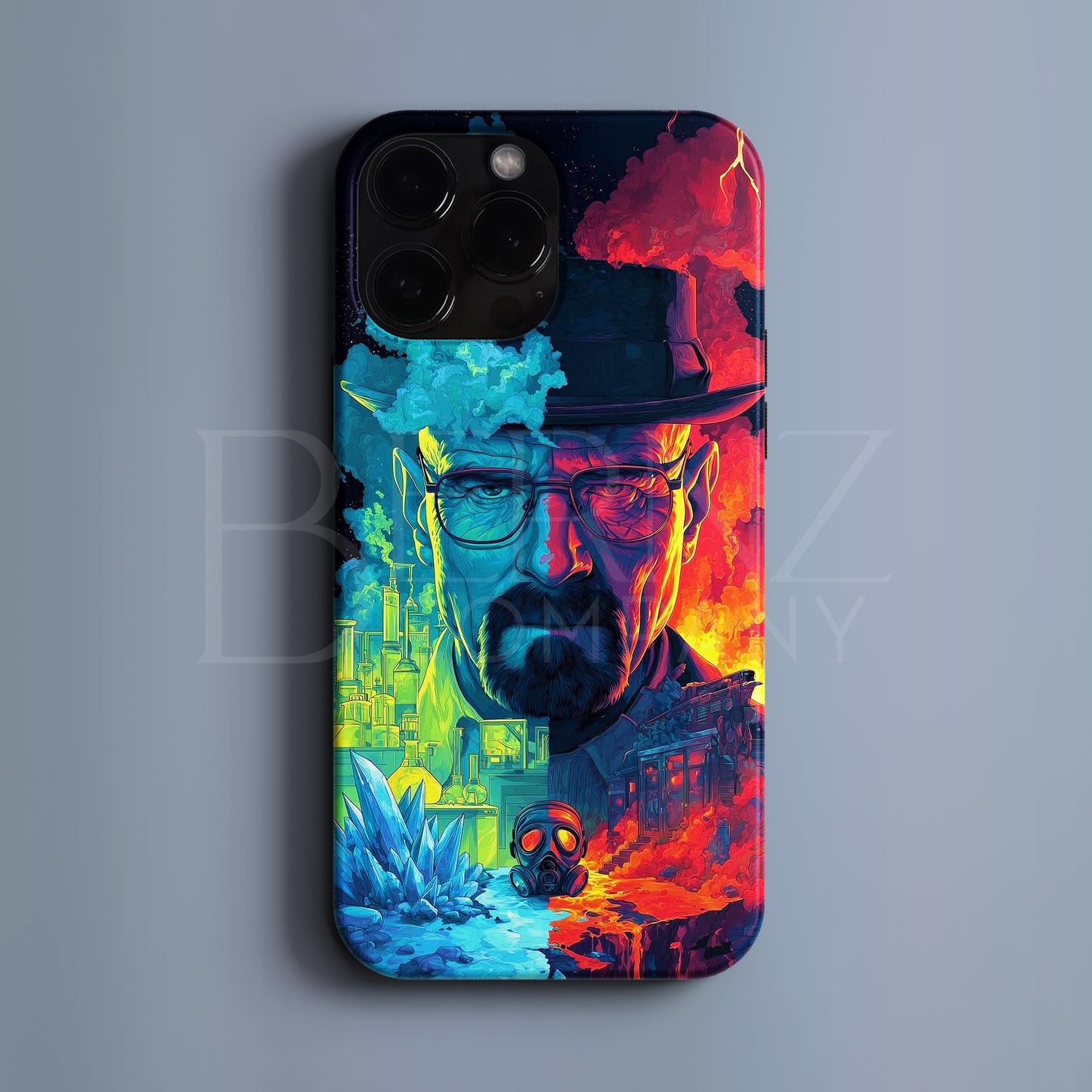 BERNZ "Heisenberg Portrait" Tasarım Telefon Kılıfı – BREAKING BAD SERİSİ