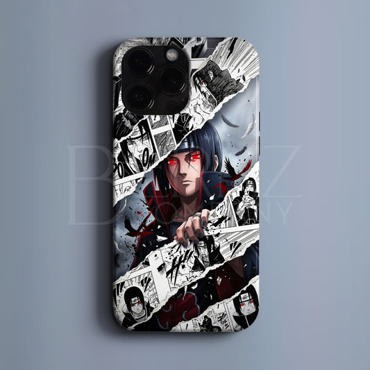 BERNZ "Itachi Uchiha Manga" Tasarım Telefon Kılıfı – ANİME SERİSİ
