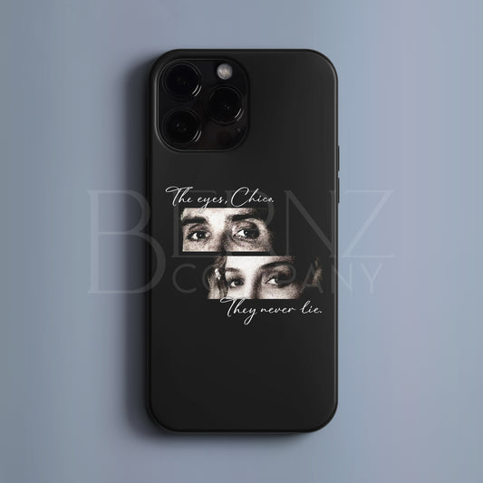 BERNZ "Eyes Never Lie" Tasarım Telefon Kılıfı – FİLM / DİZİ SERİSİ