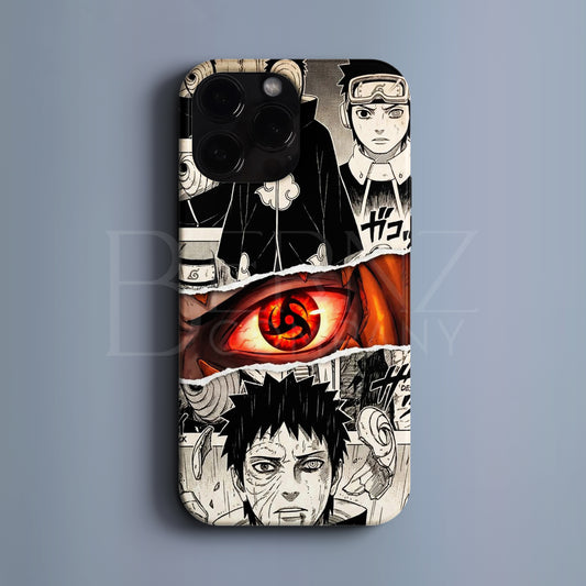 BERNZ "Naruto Itachi Eye" Tasarım Telefon Kılıfı – ANİME SERİSİ