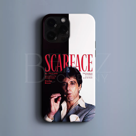 BERNZ "Scarface Portrait" Tasarım Telefon Kılıfı – SCARFACE SERİSİ