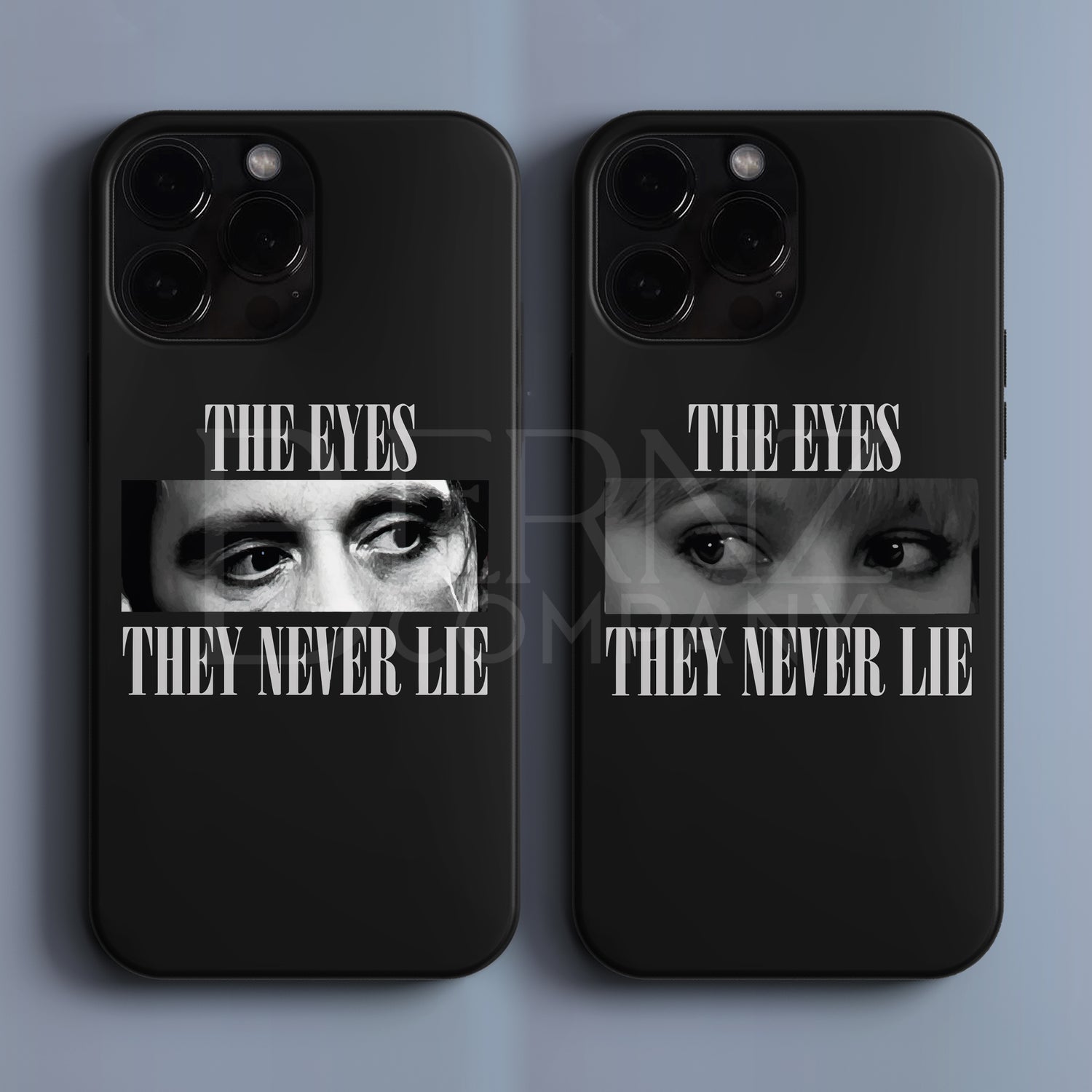 'The Eyes' Couple Tasarım Telefon Kılıfı BERNZ COMPANY