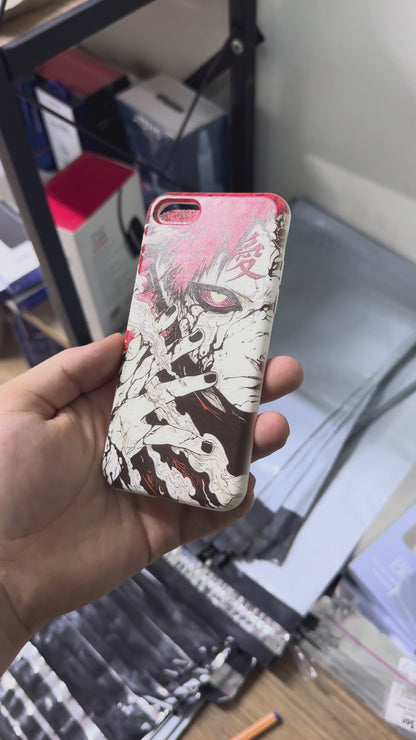 'Gaara – Shukaku Sand Rage' Tasarım Telefon Kılıfı - Anime Serisi